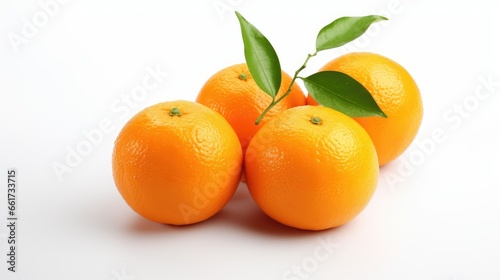 Fresh Orange Fruit Photography Isolated Background