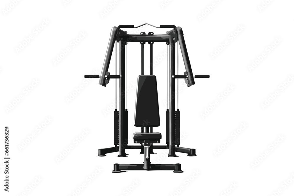Gym equipments vector design Gym equipments vector design