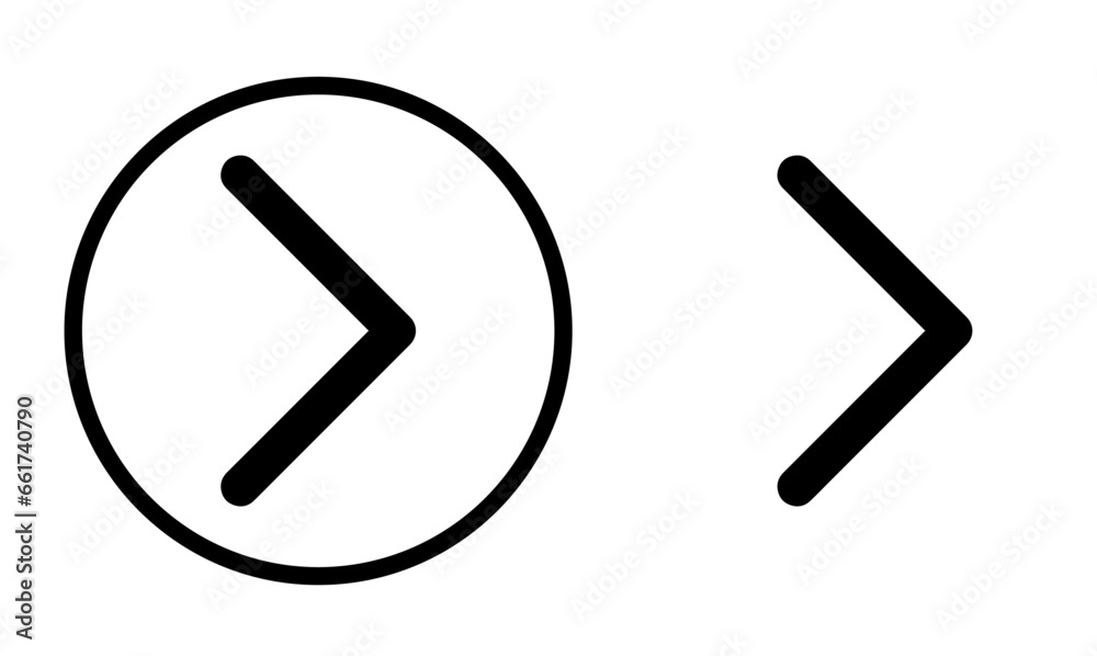Forward Icon Vector Illustration. Flat Forward Icon Sign Forward Icon Vector Illustration. Flat Forward Icon Sign