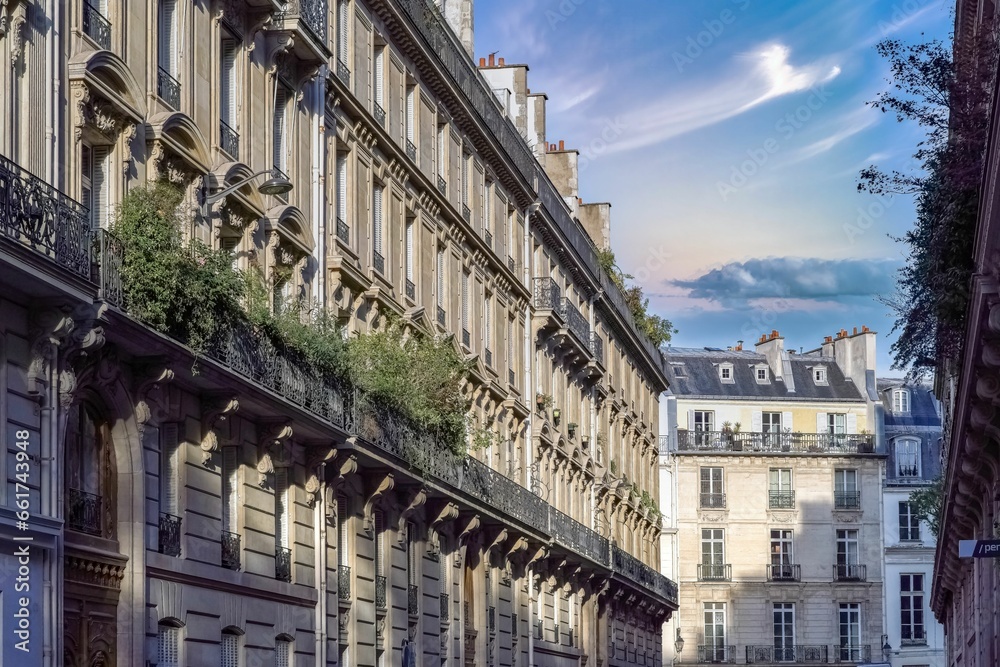 Fototapeta premium Paris, beautiful buildings