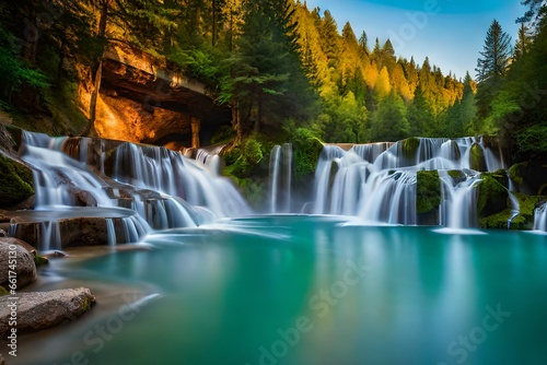 waterfall in the forest