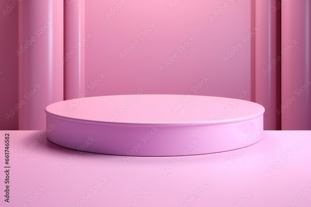 3D Abstract scene background. Product presentation, mock-up, show cosmetic product, Podium, stage pedestal, or platform. on a pastel color background 3D Abstract scene background. Product presentation, mock-up, show cosmetic product, Podium, stage pedestal, or platform. on a pastel color background