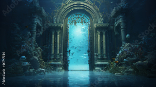Atlantis deep ocean door