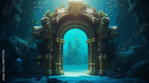 Atlantis deep ocean door