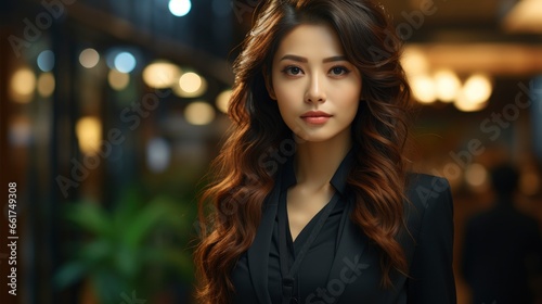 Portrait Beautiful Young Asian Business Woman   Background Images   Hd Wallpapers  Background Image