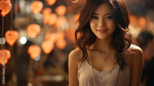 Valentines Day Women Concept Close Up Pretty Asian Gi 9688C0, Background Images , Hd Wallpapers, Background Image © IMPic