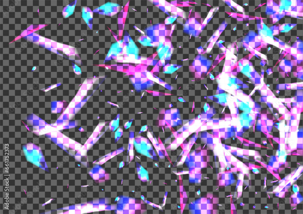 Blur Flare Background Transparent Vector. Element Splash Card. Blue Feeling Wallpaper. Pink Explosion. Glare Year Template.