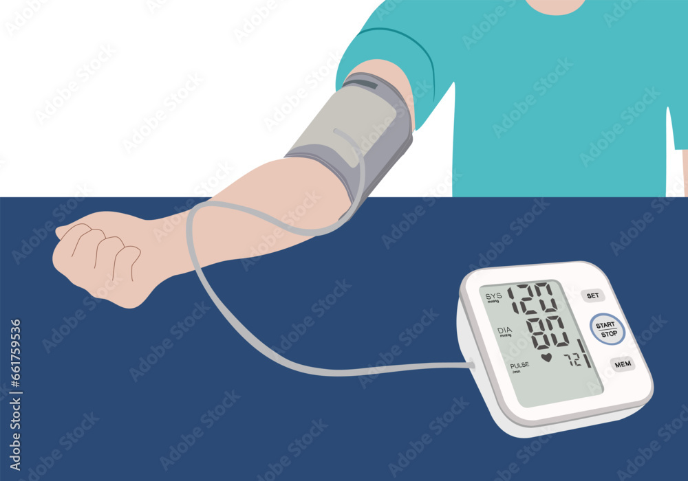 Blood pressure is the pressure of blood pushing against the walls of your arteries. Arteries