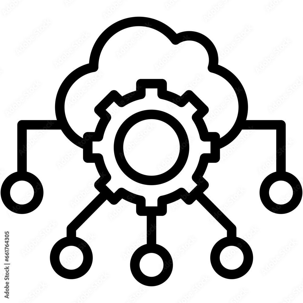 Cloud Computing Icon Cloud Computing Icon