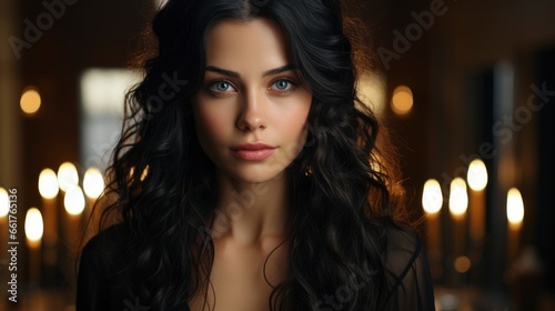 Isolated Shot Gorgeous Stylish Young Dark Haired , Background Images , Hd Wallpapers, Background Image © IMPic