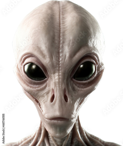 Alien png with AI generated.