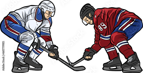 Photography Ice hockey player action clipart