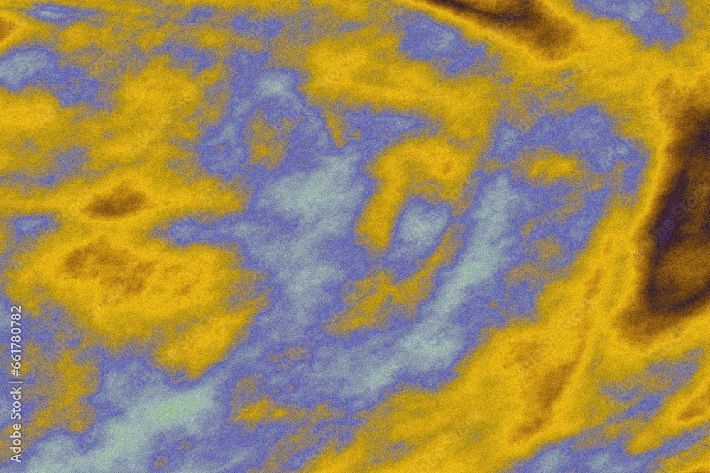 yellow and blue paint texture