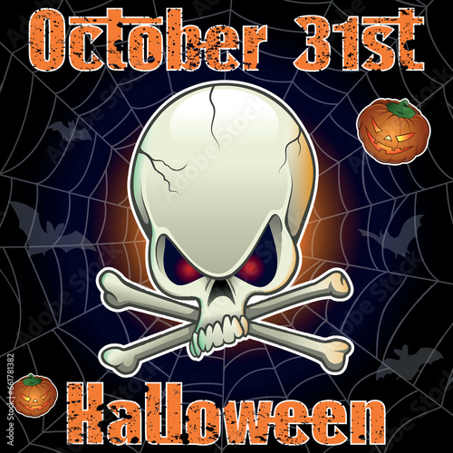 Halloween 2023 Skull