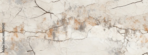 Seamless cracked peeling paint background texture. Tileable grunge crackle and cracks pattern overlay. Weathered and worn concept wallpaper or backdrop