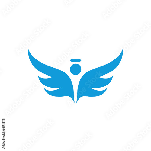Wings vector icon