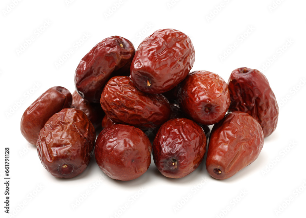 red date on white background red date on white background