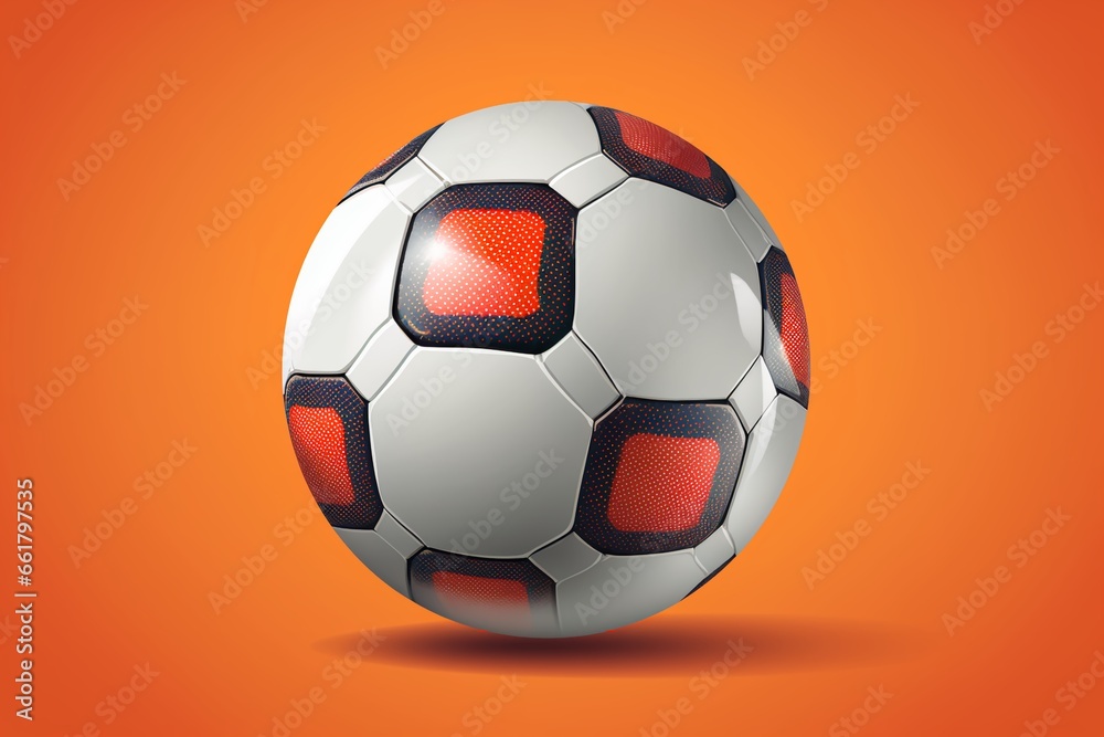 Naklejka premium soccer ball