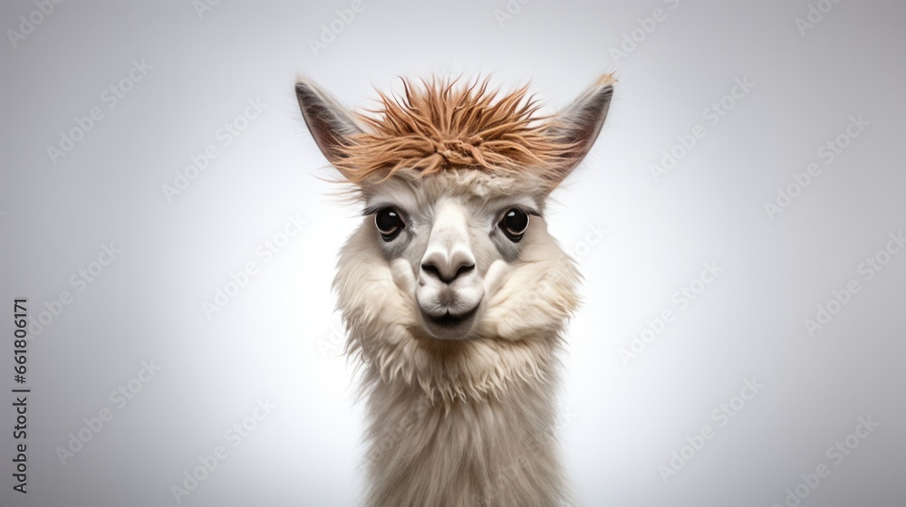 Isolated Image Of A Lama. Сoncept Isolated Lama Image, Llamas, Animal Photography, Nature Photography, Wildlife Portraits