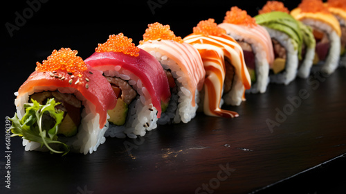 Sushi variety roll
