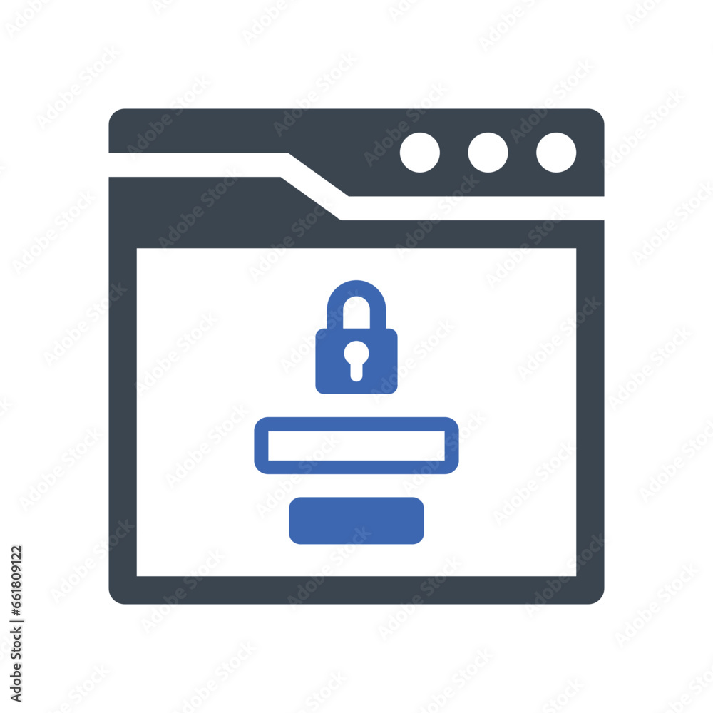 Login interface icon