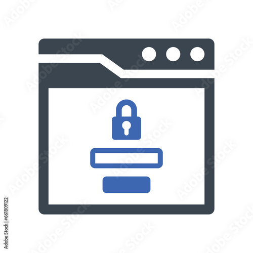 Login interface icon