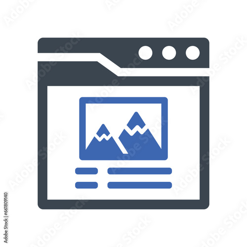 Image preview interface icon
