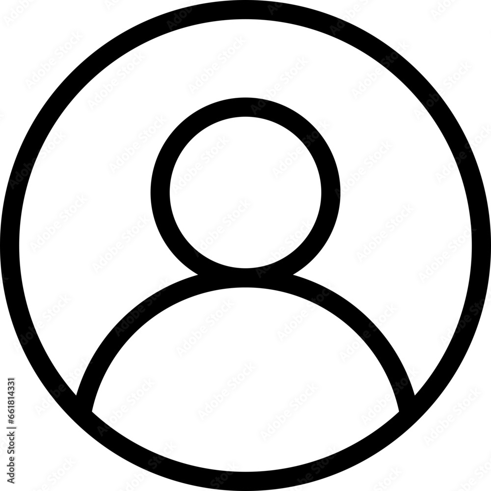 User flat icon vector illustration User flat icon vector illustration