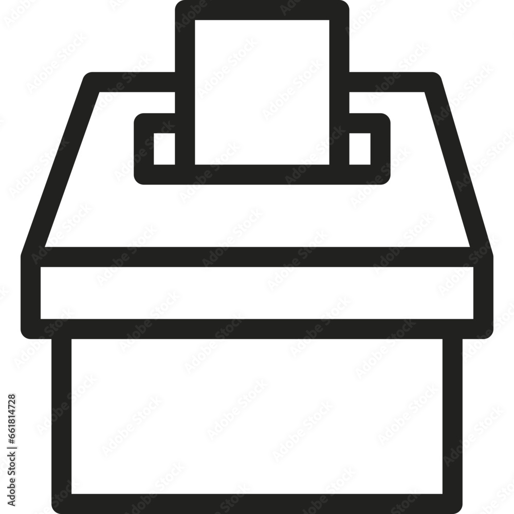 Vote flat icon vector illustration Vote flat icon vector illustration