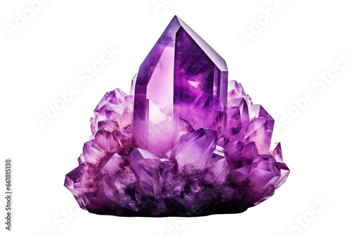 Amethyst crystal 