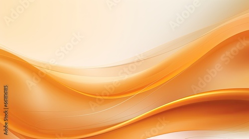 Abstract caramel butterscotch background, wavy fudge texture, ai generated