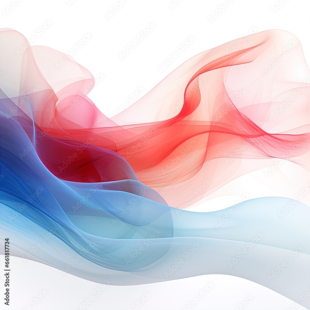 Abstract art that uses flowing lines and colors to create a dynamic ...