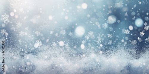 Christmas snow background