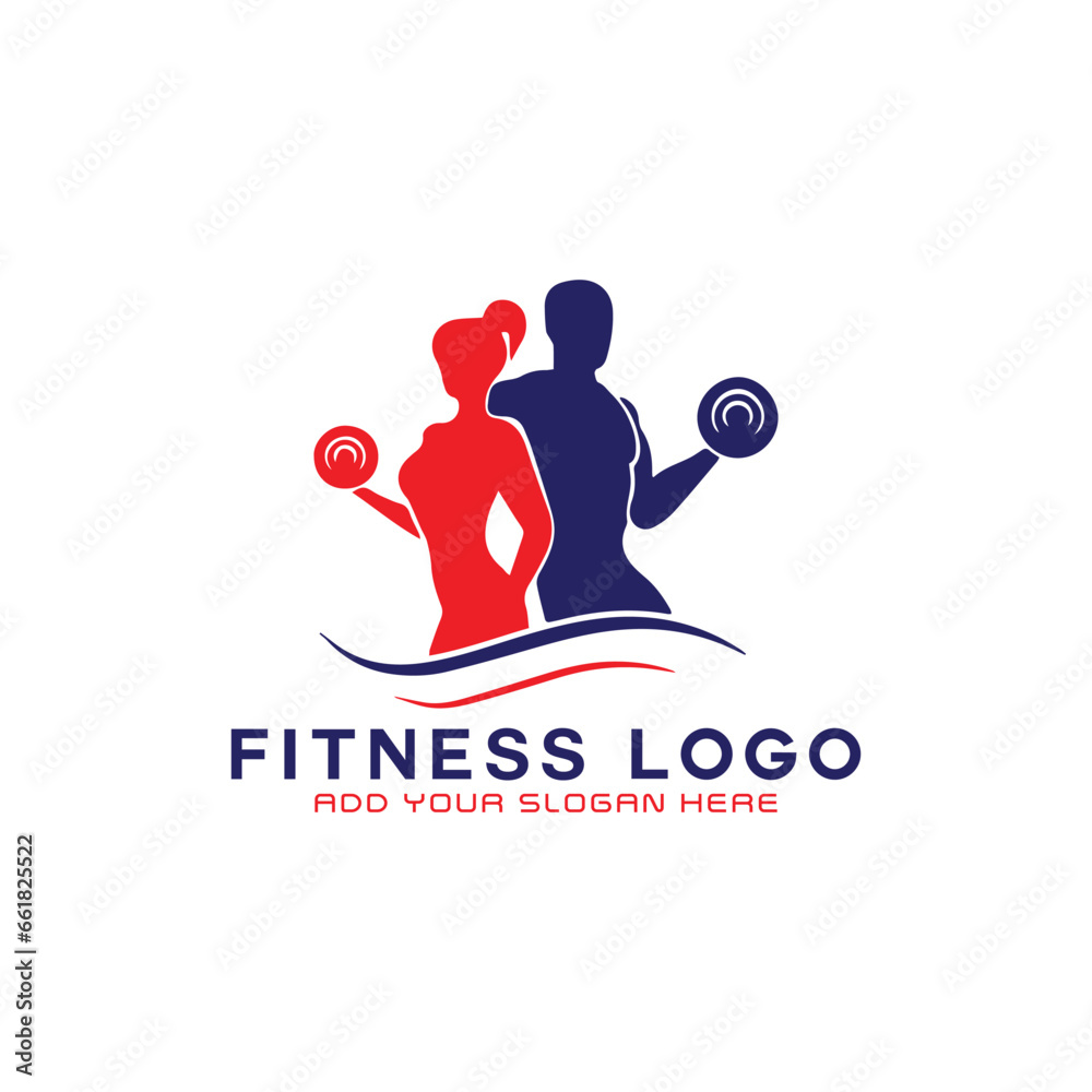 gym fitness logo design vector gym fitness logo design vector
