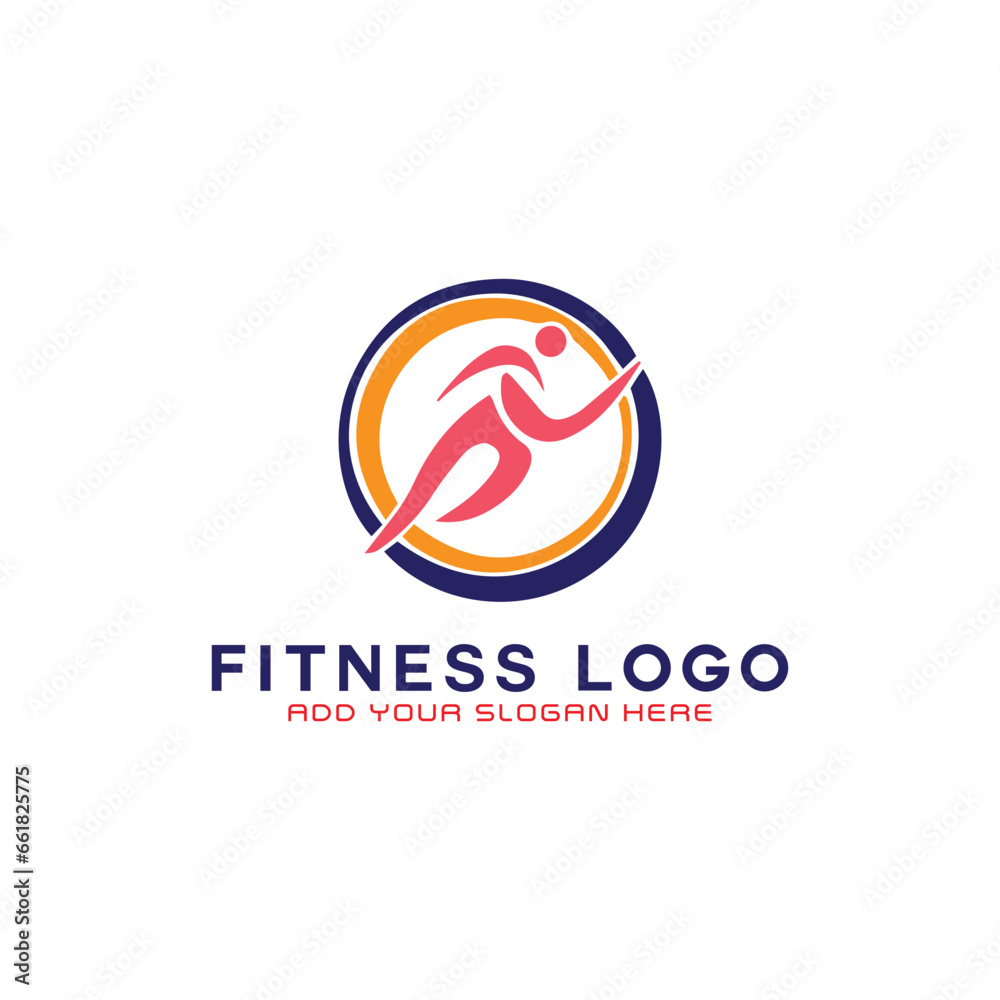 gym fitness logo design vector gym fitness logo design vector