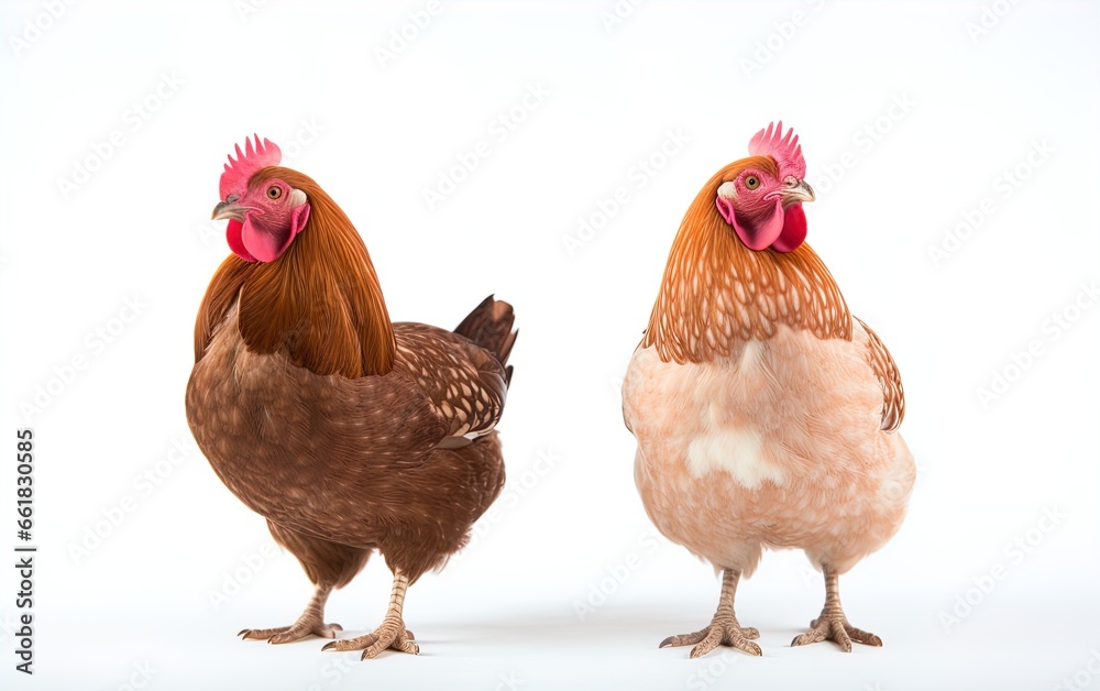 Brown hens. Great for stories about chickens, organic farming, poultry farming, homesteading, food supply, livestock and more. 