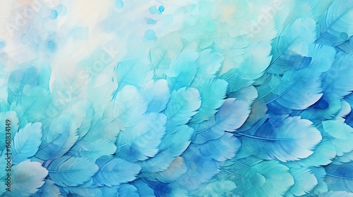 Abstract water color big  wave for texture