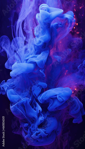 Mystical blue violet background