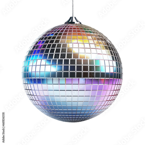 Disco Ball on transparent background