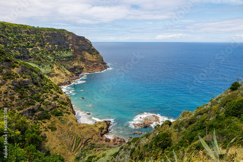 Landscape at Azores islands, Santa Maria, travel and explore Portugal. © Ayla Harbich