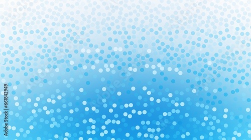 A blue and white sports background with dotted pattern