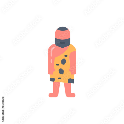 Ancient Man icon in vector. Illustration