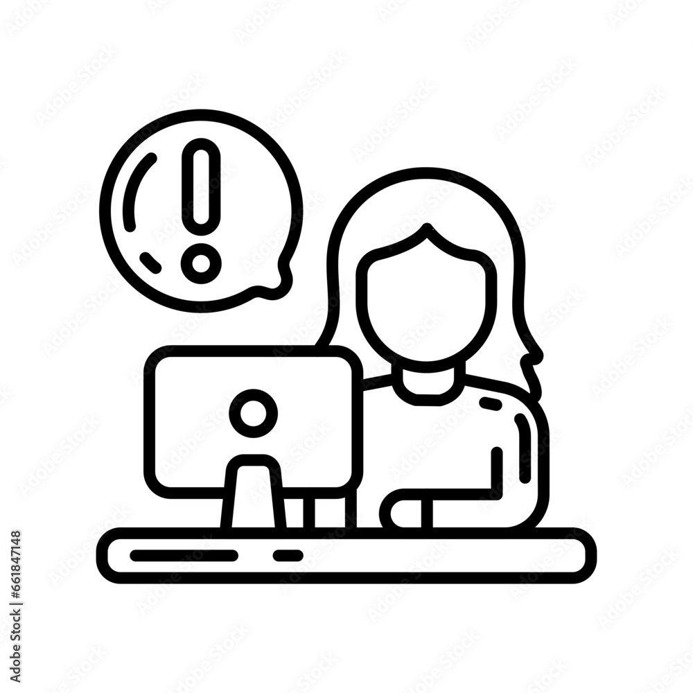 Information Desk icon in vector. Illustration Information Desk icon in vector. Illustration