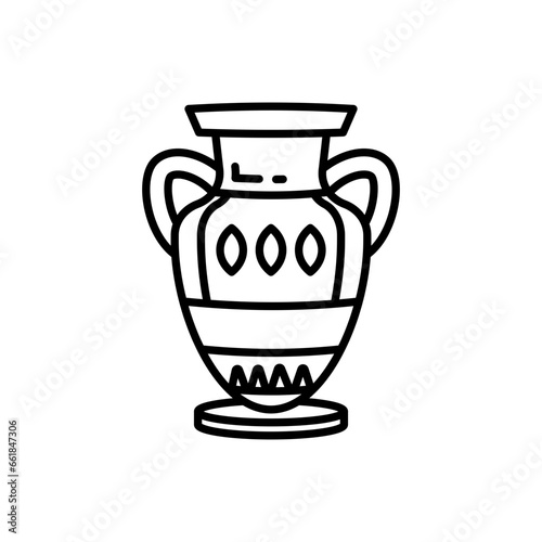 Ancient Vase icon in vector. Illustration