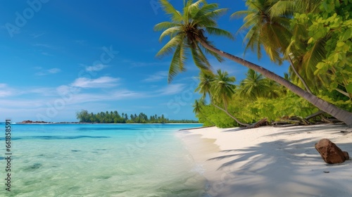 Perfect tropical beach 