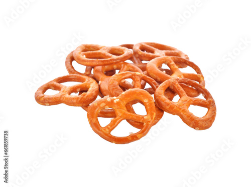Salted pretzels transparent png