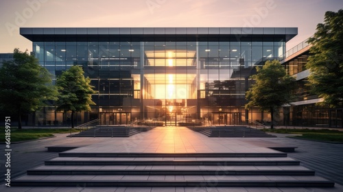 Business office building © Fly Frames