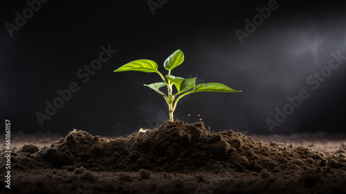 Ground plant grow