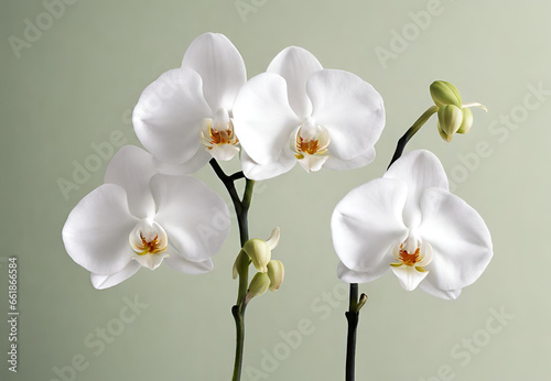 white orchid on a black background  white orchid phalaenopsis  white orchid flower