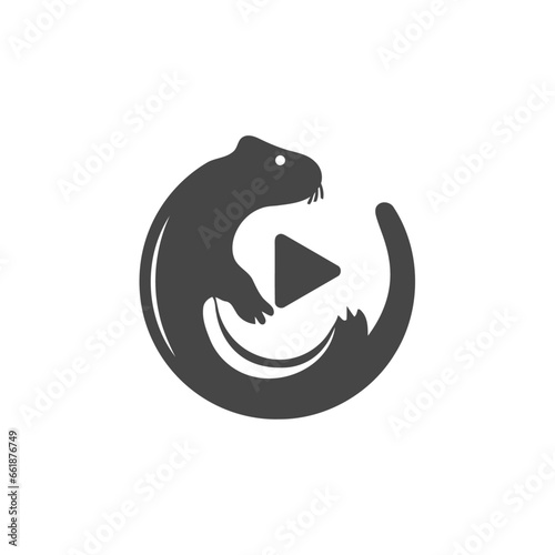 Otter Silhouette - Free Clip Art, Printable, and Vector photo
